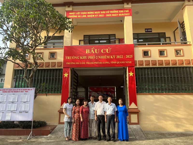 Phường Hà Lầm tổ chức thành công cuộc bầu cử Trưởng thôn, khu phố nhiệm kỳ 2022-2025
