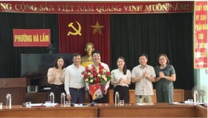 Công bố Quyết định của BTV Thành ủy và UBND Thành phố Hạ Long về công tác cán bộ phường Hà Lầm