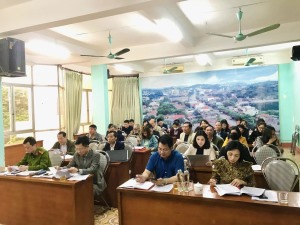 Đảng ủy phường Hà Lầm tăng cường công tác kiểm tra, chủ động tập trung ứng phó cơn bão số 1 (Bão TALIM)