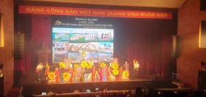 Phường Hà Lầm thuộc Cụm số 3 tham gia Cuộc thi sân khấu hóa tìm hiểu “Quảng Ninh 60 năm xây dựng và phát triển” cấp thành phố tại Hạ Long