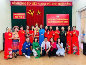 "Ngày hội đoàn kết - Thắm tình quân dân'' tại Phường Hà Lầm