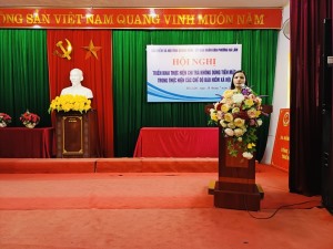 UBND phường Hà Lầm phối hợp với BHXH Tỉnh Quảng Ninh tổ chức Hội nghị triển khai thực hiện chi trả không dùng tiền mặt trong thực hiện các chế độ Bảo hiểm xã hội