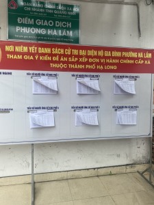Hoàn thành lấy ý kiến cử tri về việc sắp xếp các đơn vị hành chính cấp xã