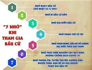 7 nhớ khi tham gia bầu cử