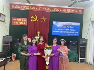 Hội phụ nữ Phường Hà Lầm tọa đàm kỷ niệm 114 năm ngày quốc tế phụ nữ 8/3 và 1984 năm cuộc khởi nghĩa Hai Bà Trưng