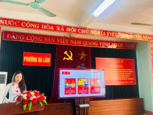 Phường Hà Lầm tổ chức Hội nghị phổ biến, quán triệt, tuyên truyền Chỉ thị số 45-CT/TW của Bộ Chính trị về Đại hội Đảng bộ các cấp và triển khai một số nội dung quan trọng tại Hội nghị
